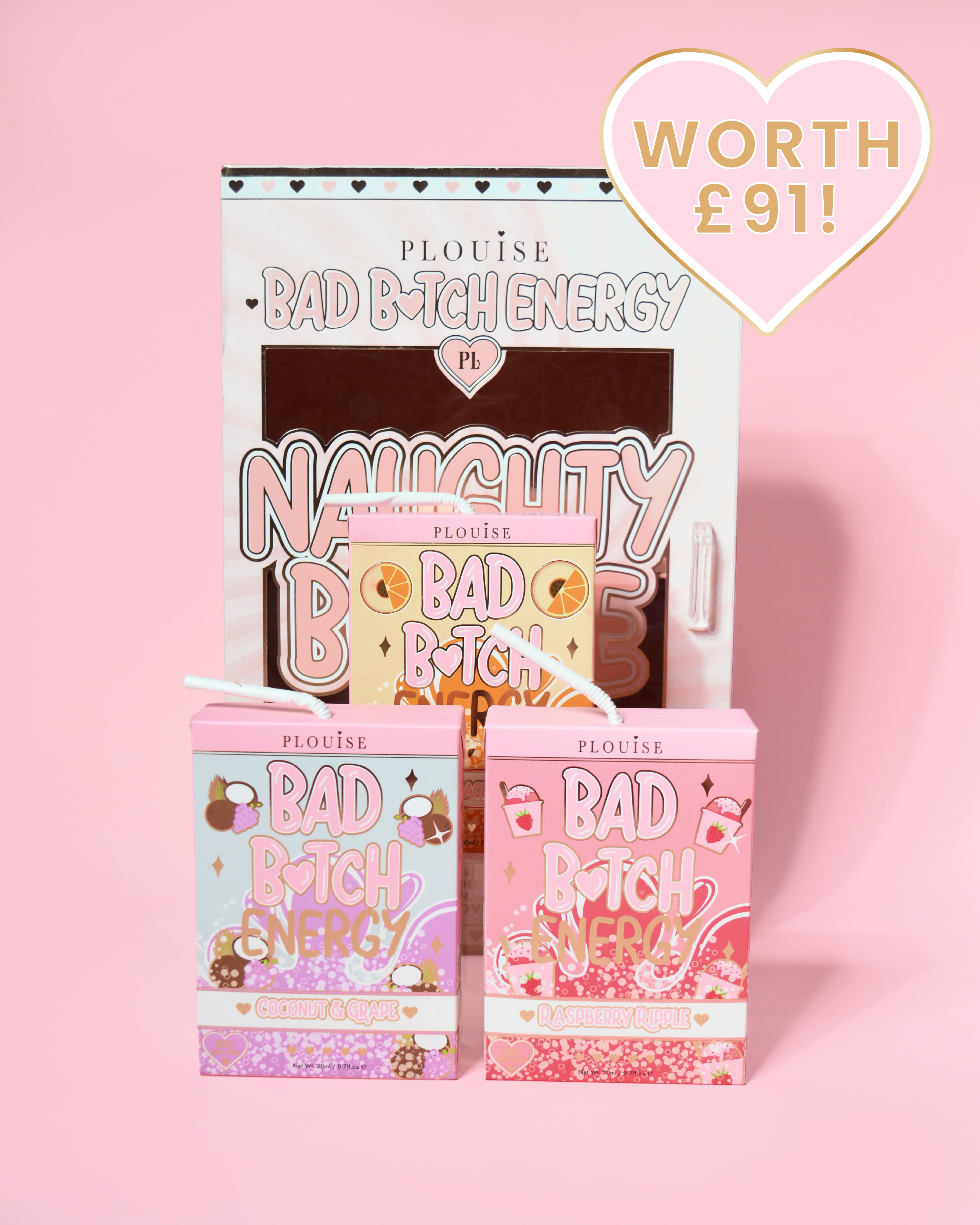 Naughty But Ice Bad Bitch Energy Trio – P. Louise Cosmetics