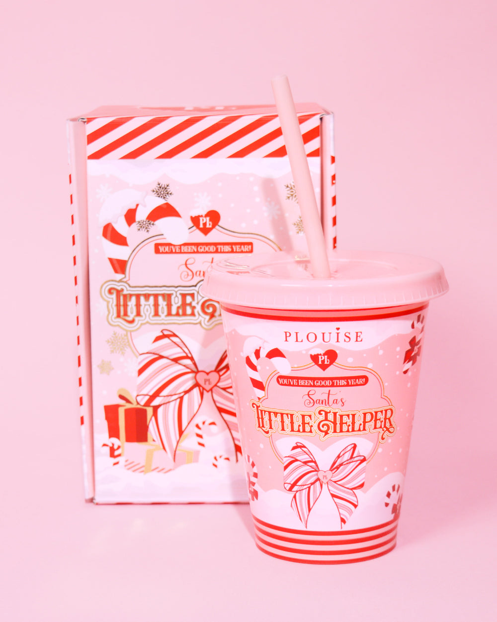 Baby, het is koud buiten en de kleine helper van de Kerstman Sippy Cups