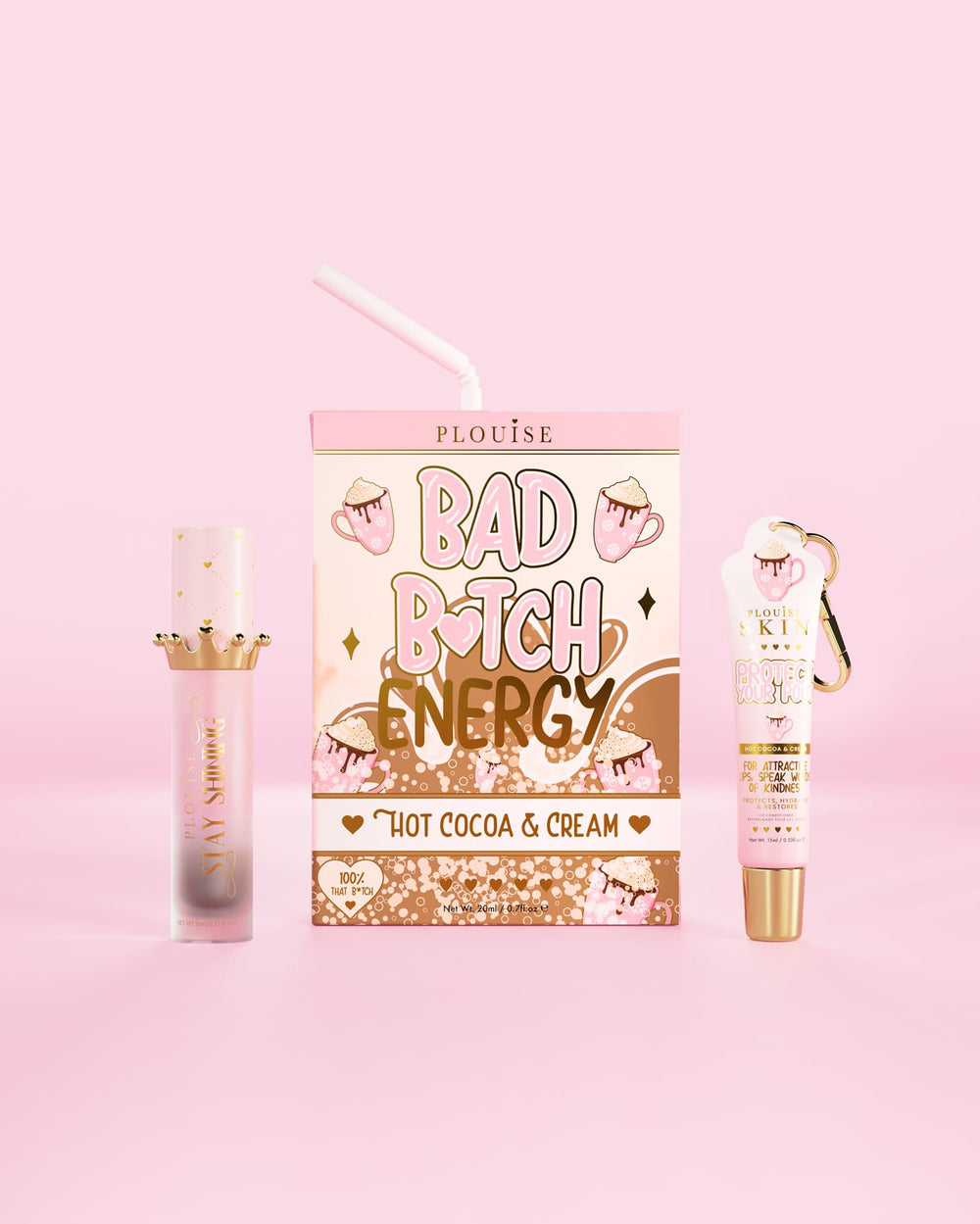 Bad Bitch Energy Balzam za usne & Duo ulja za usne