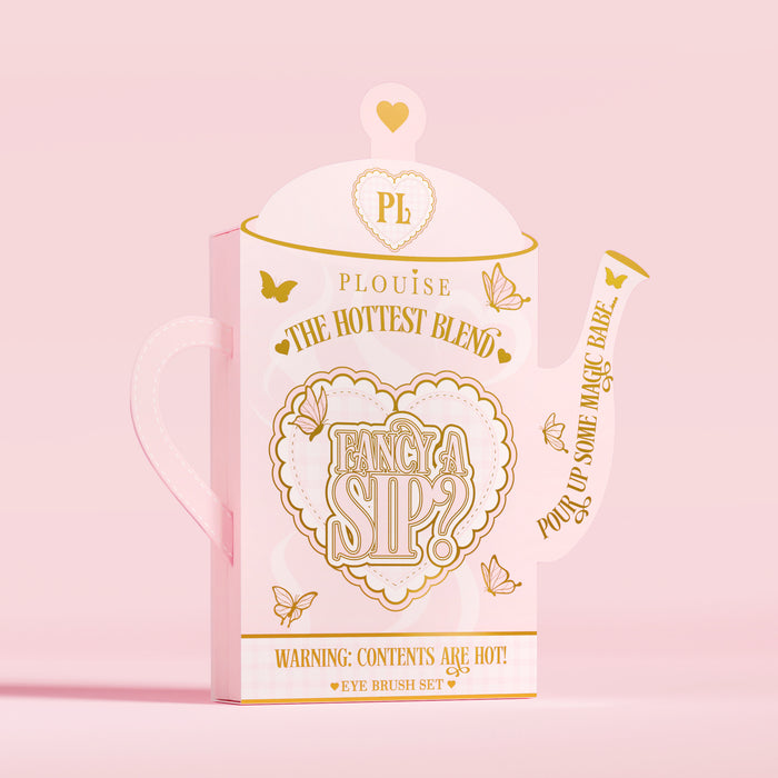Set di pennelli per occhi Fancy A Sip da 10 pezzi