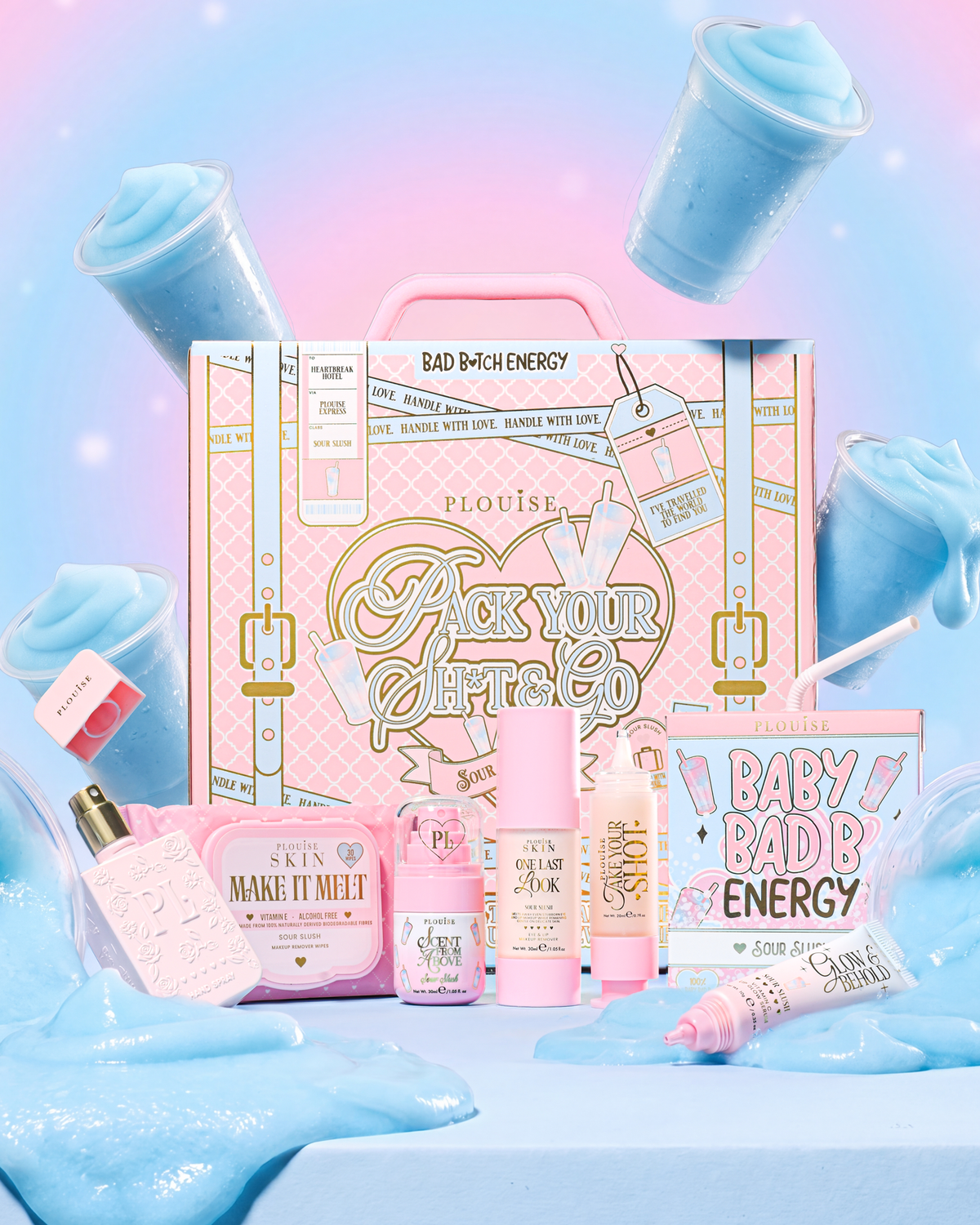 Vidéo P.Louise avec contenu du coffret d'abonnement beauté