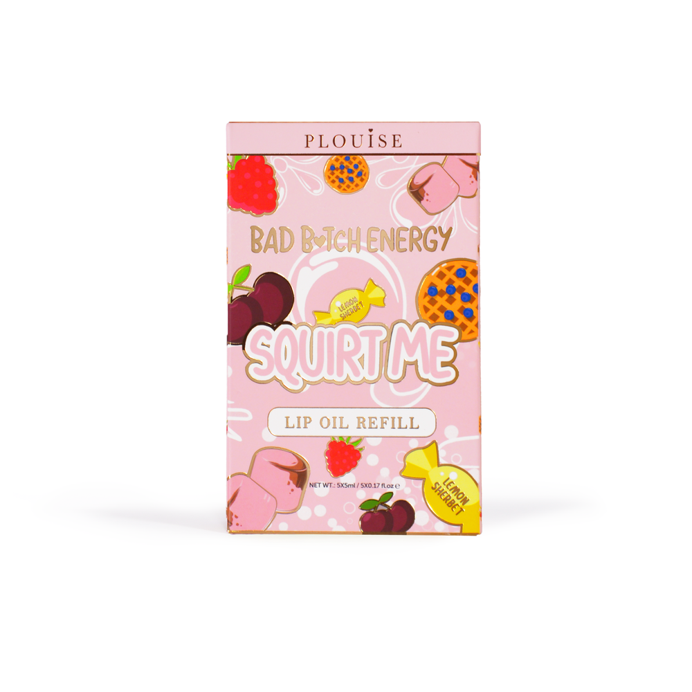 Squirt Me - Recharge d'huile pour les lèvres - Sachets de 5 ml