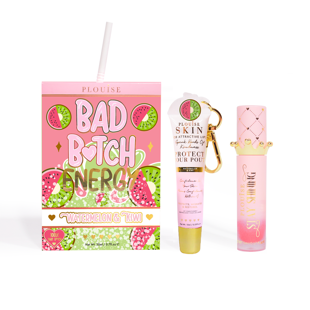 Bad Bitch Energy Balzam za usne & Duo ulja za usne