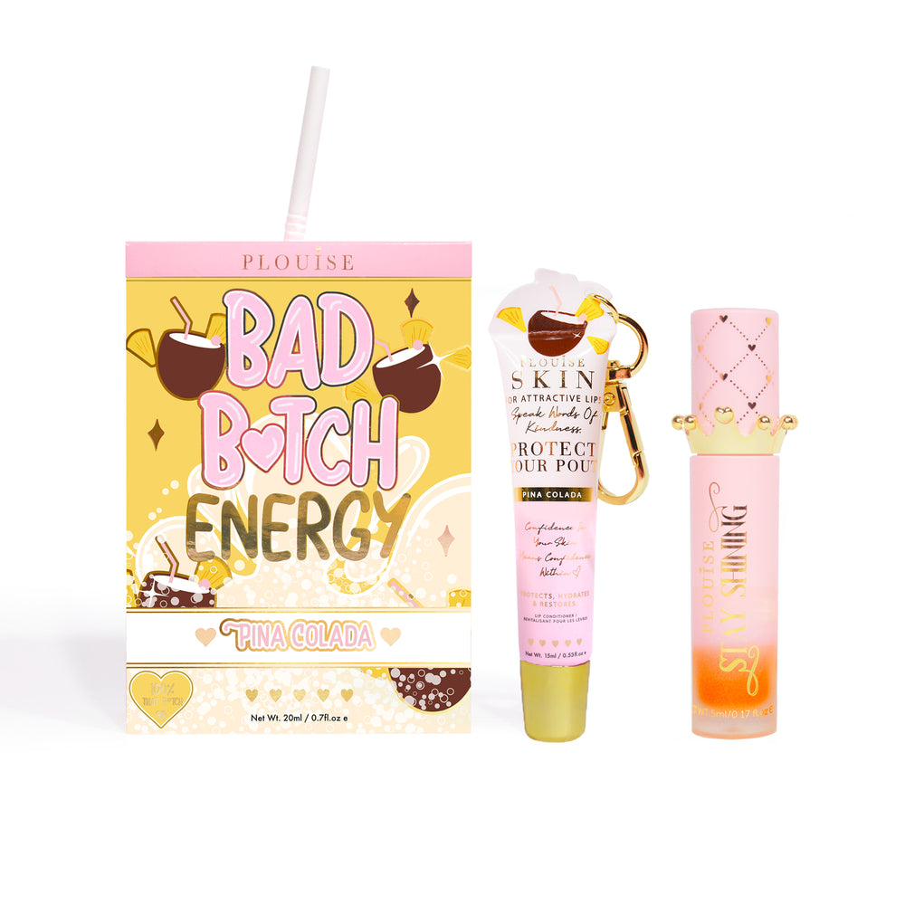 Bad Bitch Energy Balzam za usne & Duo ulja za usne