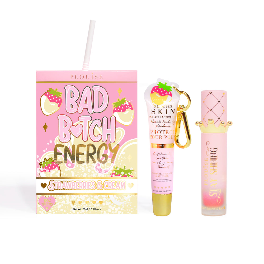 Bad Bitch Energy Balzam za usne & Duo ulja za usne