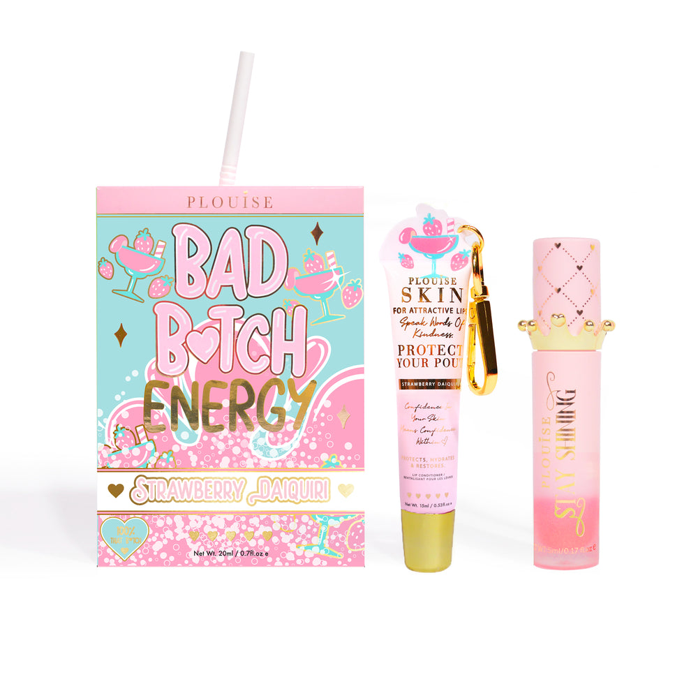 Bad Bitch Energy Balzam za usne & Duo ulja za usne