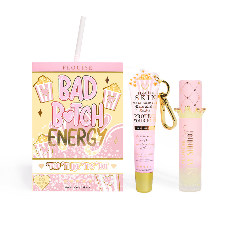 Bad Bitch Energy Balzam za usne & Duo ulja za usne