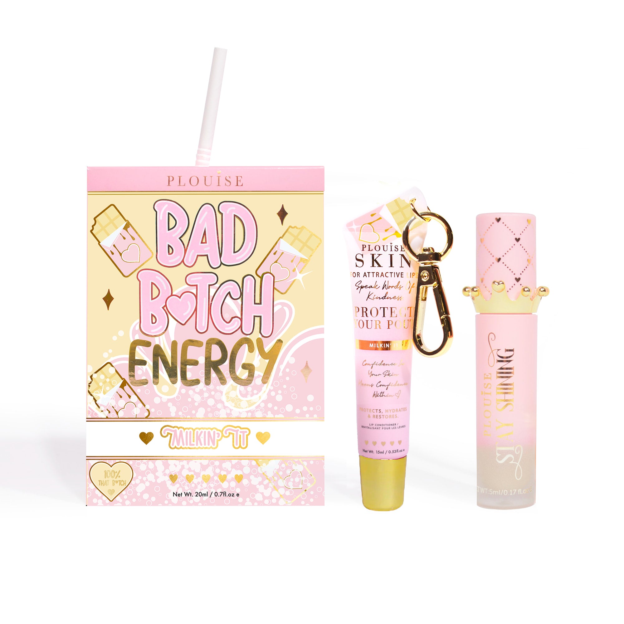 P.Louise Bad Bitch Energy Lip Duo – P. Louise Cosmetics