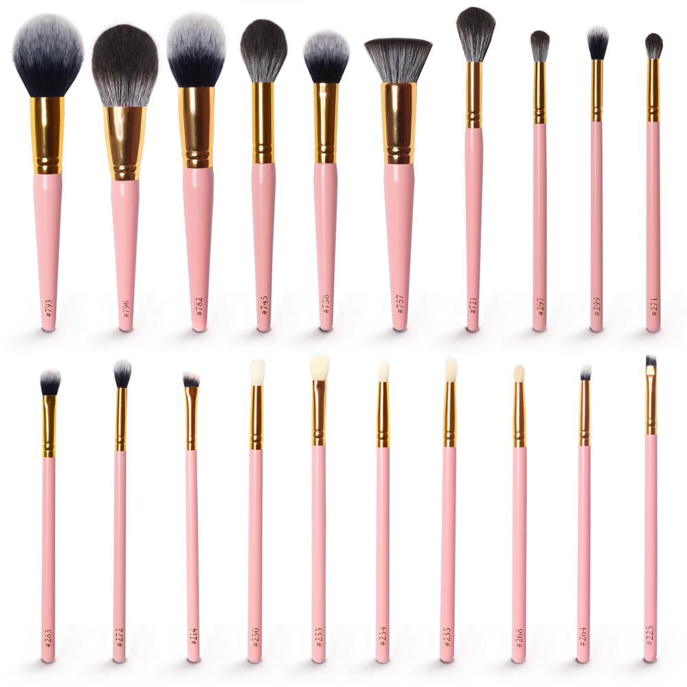 Lot de 20 pinceaux de maquillage